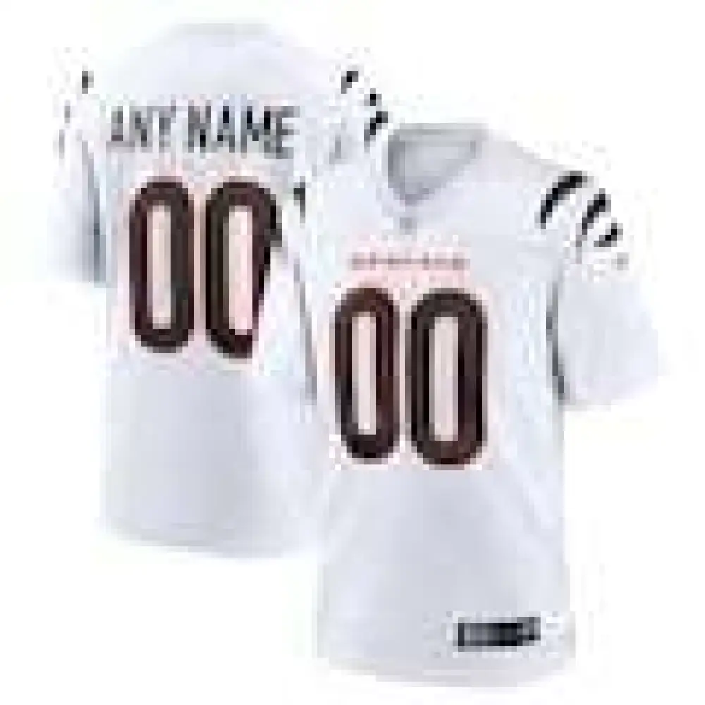 Men's Cincinnati Bengals Nike Game Custom Jersey - White