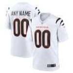 Men's Cincinnati Bengals Nike Game Custom Jersey - White