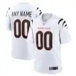 Men's Cincinnati Bengals Nike Game Custom Jersey - White