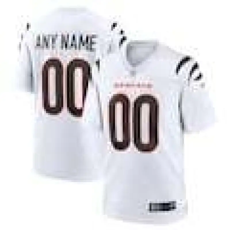 Men's Cincinnati Bengals Nike Game Custom Jersey - White