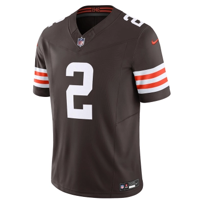 Men's Cleveland Browns Amari Cooper Nike Brown Vapor F.U.S.E. Limited Jersey 01