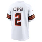 Men's Cleveland Browns Amari Cooper Nike White Alternate Game Jersey