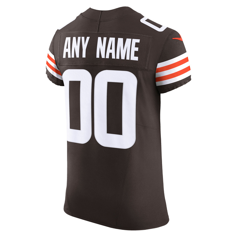 Men's Cleveland Browns Nike Brown Vapor F.U.S.E. Elite Custom Jersey