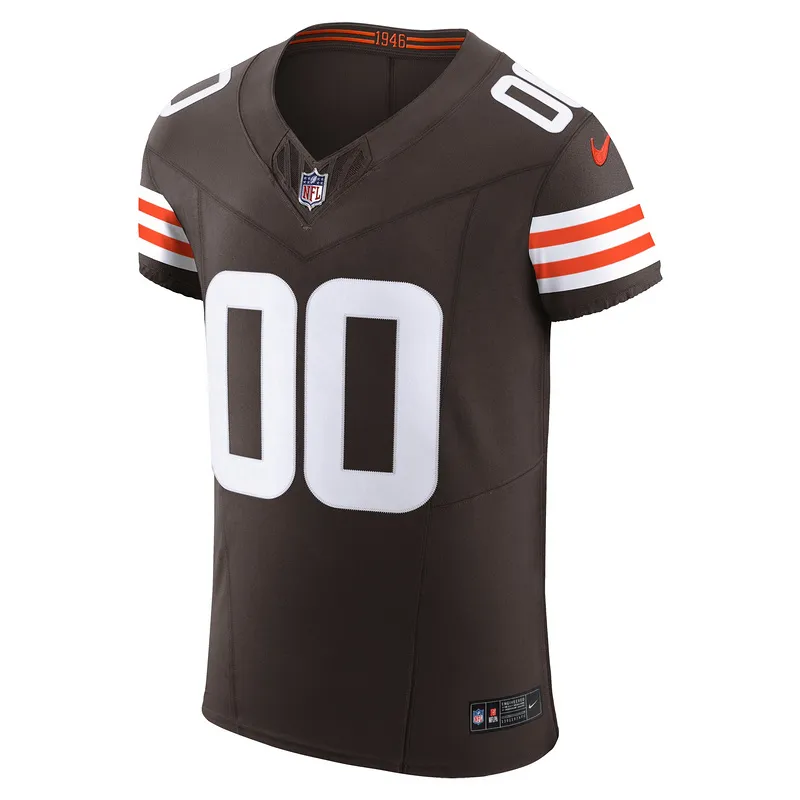 Men's Cleveland Browns Nike Brown Vapor F.U.S.E. Elite Custom Jersey