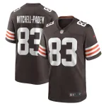 Men's Cleveland Browns Zaire Mitchell-Paden Nike Brown Team Game Jersey