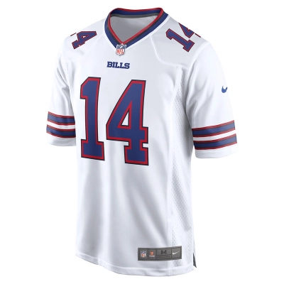 Men's Buffalo Bills Stefon Diggs Nike White Game Jersey 01