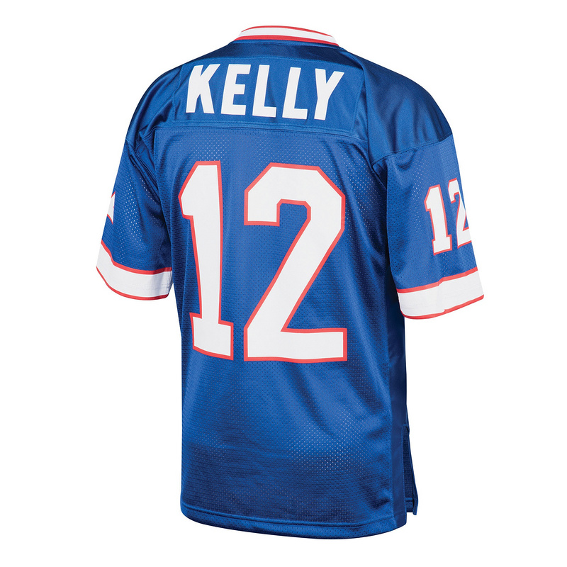 Buffalo Bills 1994 Jim Kelly Mitchell & Ness Royal Authentic Throwback Retired Player Jersey