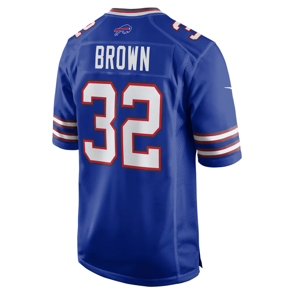 Men's Buffalo Bills Kyron Brown Nike Royal Game Jersey