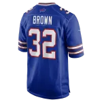 Men's Buffalo Bills Kyron Brown Nike Royal Game Jersey