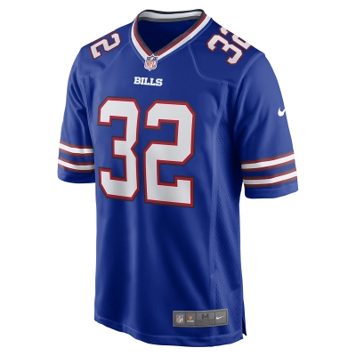Men's Buffalo Bills Kyron Brown Nike Royal Game Jersey 01