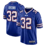 Men's Buffalo Bills Kyron Brown Nike Royal Game Jersey