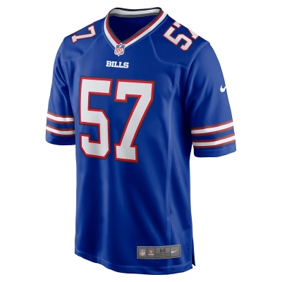 Men's Buffalo Bills A.J. Epenesa Nike Royal Game Player Jersey 01