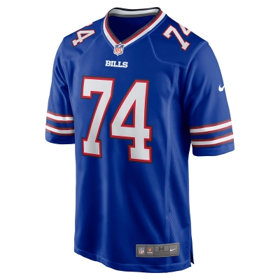 Men's Buffalo Bills Ryan Van Demark Nike Royal Game Player Jersey 01
