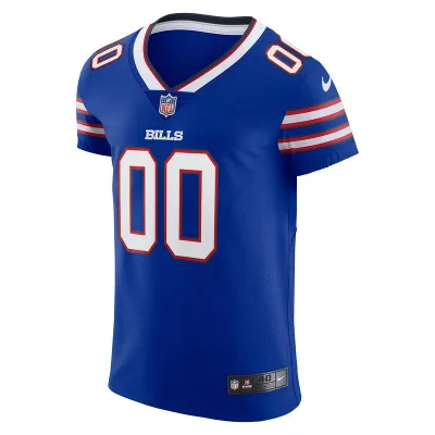 Men's Buffalo Bills Nike Royal Vapor Elite Custom Jersey 01