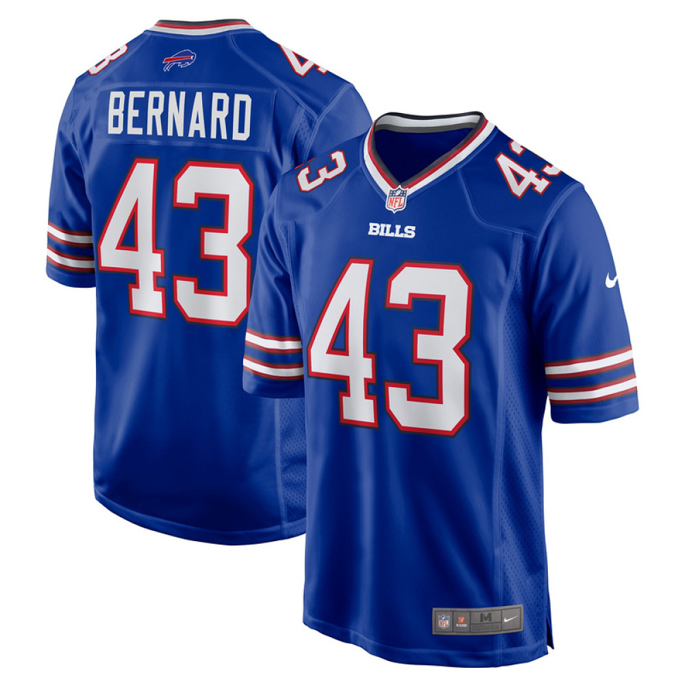 Men's Buffalo Bills Jim Kelly Mitchell & Ness Royal Legacy Replica Jersey