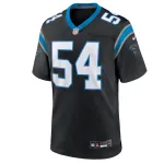 Men's Carolina Panthers Kamu Grugier-Hill Nike Black Game Jersey