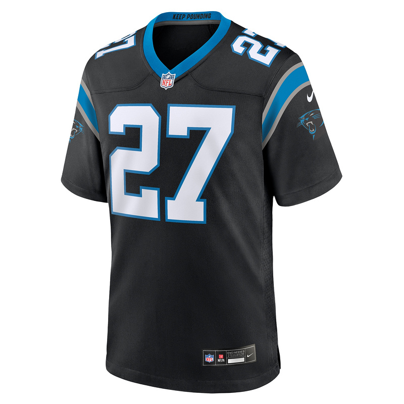 Men's Carolina Panthers Alex Cook Nike Black Game Jersey