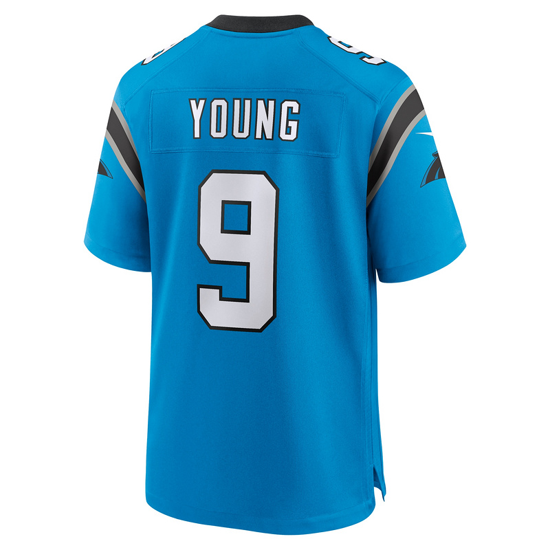 Carolina Panthers Bryce Young Nike Blue 2023 NFL Draft First Round Pick Alternate Game Jersey