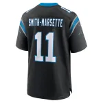 Men's Carolina Panthers Ihmir Smith-Marsette Nike Black Team Game Jersey