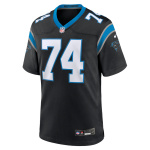 Men's Carolina Panthers David Sharpe Nike Black Team Game Jersey