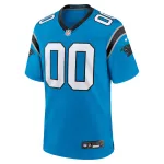 Men's Carolina Panthers Nike Blue Alternate Custom Game Jersey