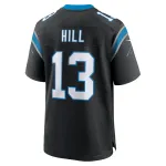 Men's Carolina Panthers Troy Hill Nike Black Team Game Jersey