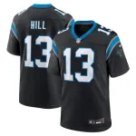 Men's Carolina Panthers Troy Hill Nike Black Team Game Jersey
