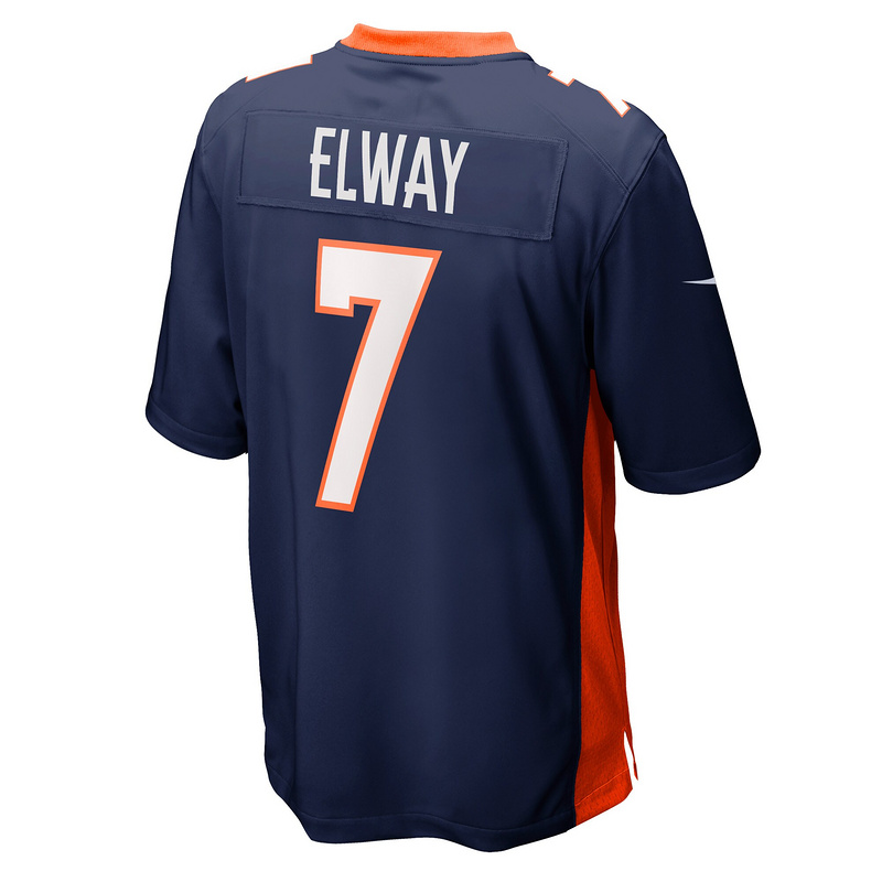 Men's Denver Broncos John Elway Nike Navy Retired Player Jersey