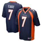 Men's Denver Broncos John Elway Nike Navy Retired Player Jersey