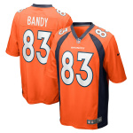 Men's Denver Broncos Michael Bandy Nike Orange Team Game Jersey