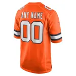 Men's Denver Broncos Nike Orange Alternate Custom Game Jersey