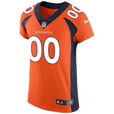 Men's Denver Broncos Nike Orange Vapor Untouchable Custom Elite Jersey 01
