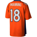 Men's Peyton Manning Mitchell & Ness Orange Big & Tall 2015 Retired Player Replica Jersey