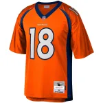 Men's Peyton Manning Mitchell & Ness Orange Big & Tall 2015 Retired Player Replica Jersey