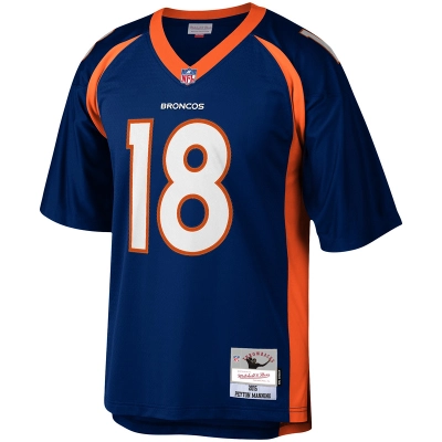 Men's Denver Broncos Peyton Manning Mitchell & Ness Navy Legacy Replica Jersey 01