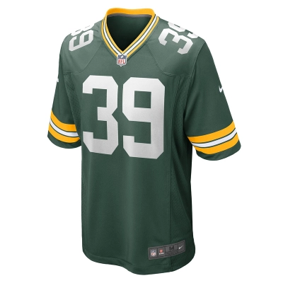 Men's Green Bay Packers Zayne Anderson Nike Green Team Game Jersey 01