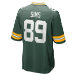 Men's Green Bay Packers Ben Sims Nike Green Team Game Jersey