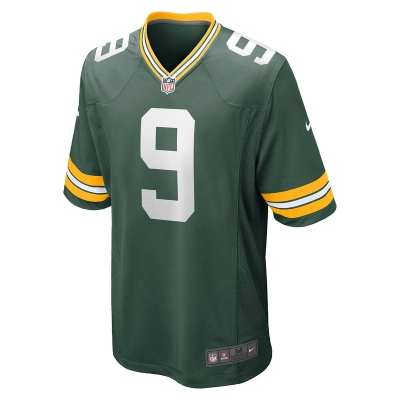 Men's Green Bay Packers Christian Watson Nike Green Game Jersey 01