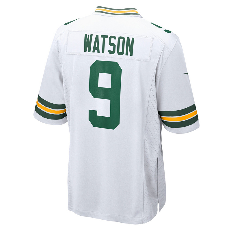 Men's Green Bay Packers Christian Watson Nike White Game Jersey