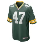 Men's Green Bay Packers Justin Hollins Nike Green Home Game Player Jersey