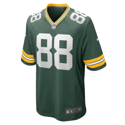 Men's Green Bay Packers Luke Musgrave Nike Green Game Jersey 01