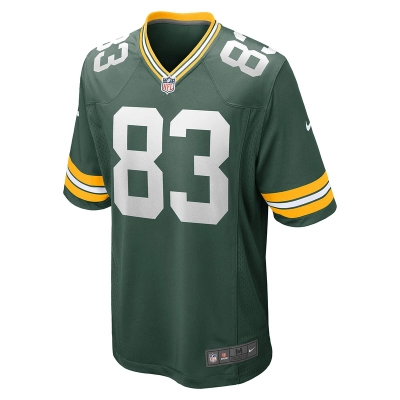 Men's Green Bay Packers Samori Toure Nike Green Game Player Jersey 01