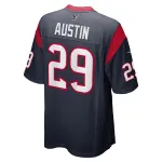 Men's Houston Texans Alex Austin Nike Navy Team Game Jersey