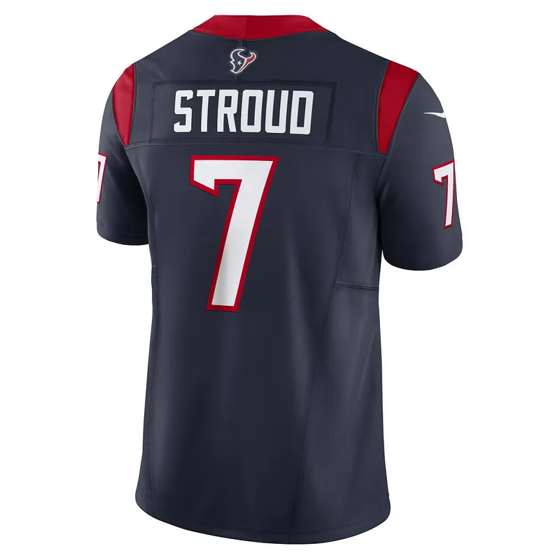 Men's Houston Texans C.J. Stroud Nike Navy Vapor F.U.S.E. Limited Jersey