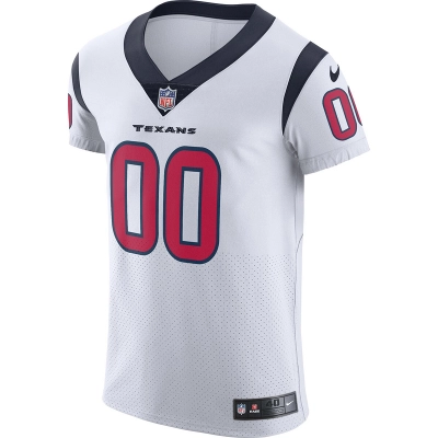 Men's Houston Texans Nike White Vapor Untouchable Custom Elite Jersey 01