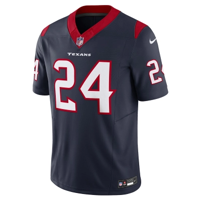 Men's Houston Texans Derek Stingley Jr. Nike Navy Vapor F.U.S.E. Limited Jersey 01