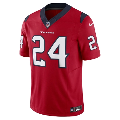 Men's Houston Texans Derek Stingley Jr. Nike Red Vapor F.U.S.E. Limited Jersey 01