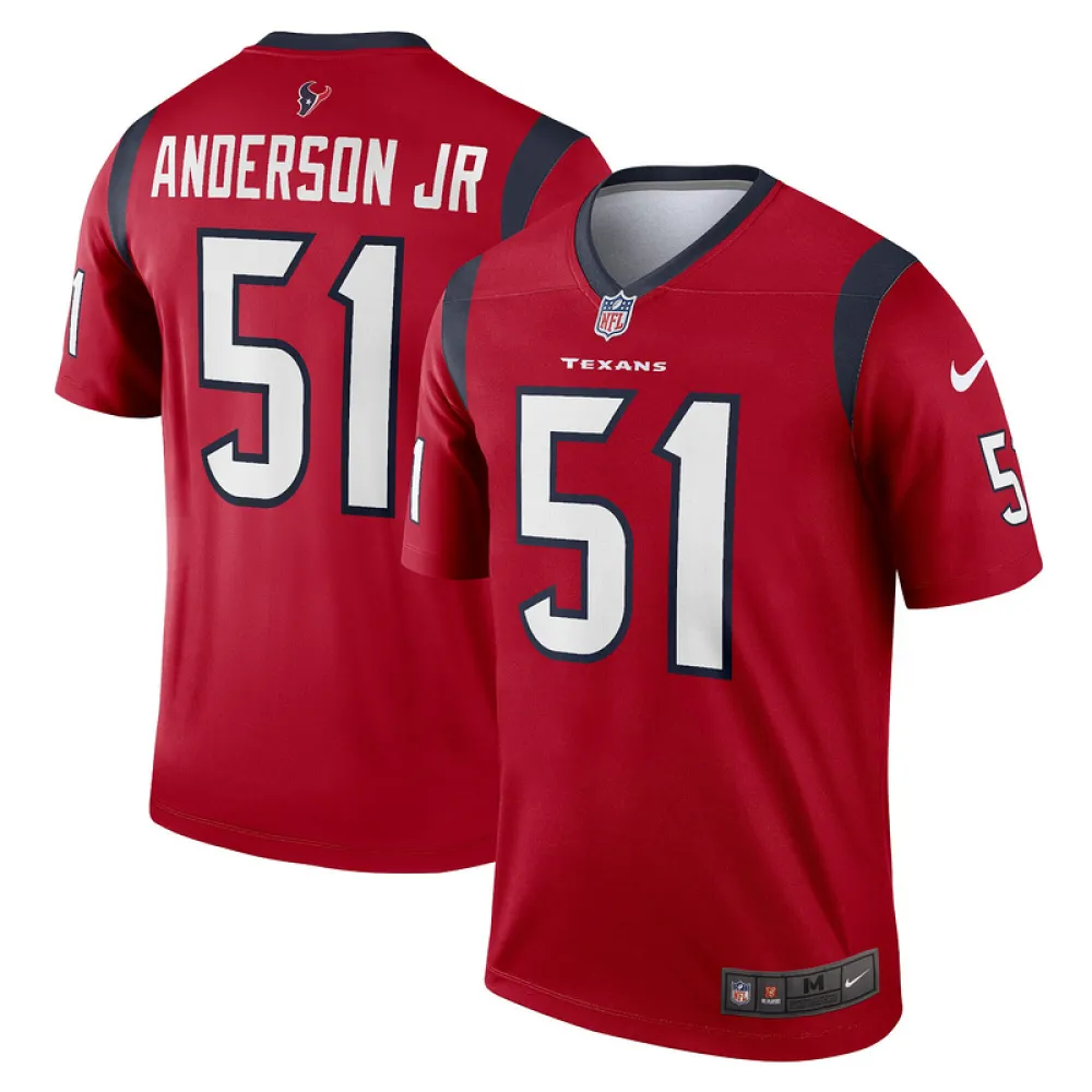 Men's Houston Texans Will Anderson Jr. Nike Red Legend Jersey