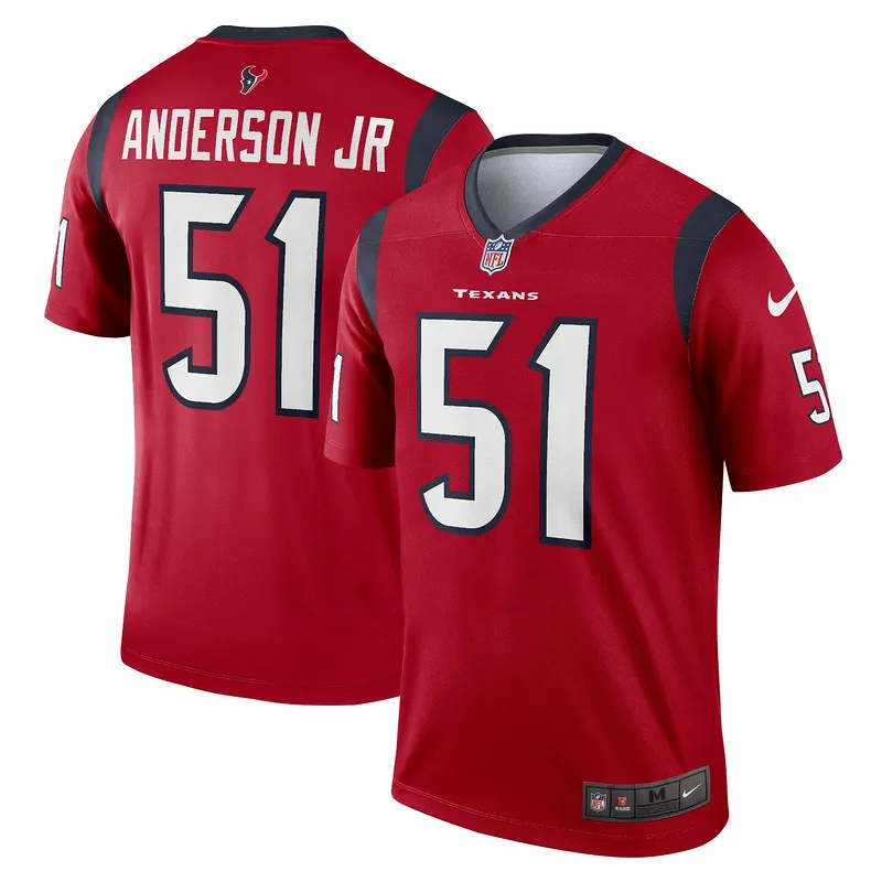 Men's Houston Texans Will Anderson Jr. Nike Red Legend Jersey