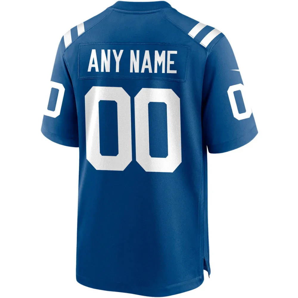 Men's Nike Indianapolis Colts Royal Custom Game Jersey